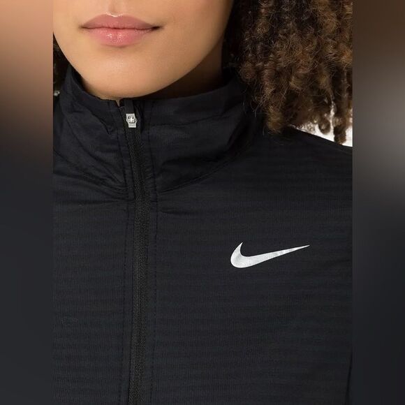 Nike Golf Flight Convertible Jacket Sz S Black Vest Active Athletic Travel - Picture 2 of 13